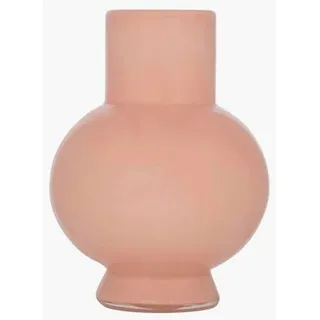 Vase, Altrosa, Glas, 22 cm, Dekoration, Vasen, Glasvasen