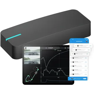 Neues GPS-basiertes Leistungsmessgerät, bis zu 25 Hz GPS-Rundentimer, Motorrad-Video-Overlay, verbessertes UBLOX-Hochleistungs-Modul der 10. Generation, USB-Typ-C-Ladeanschluss (DRG70-C)
