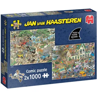 Jan Van Haasteren Safari & Der Sturm 1000 Teile