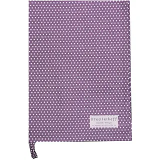 Krasilnikoff Geschirrhandtuch Micro Dots, 50x70 cm, lila