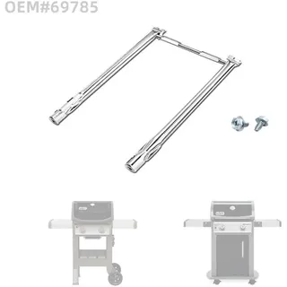 69785 18-zoll-grillbrenner Für Weber Spirit I Und Ii Gasgrills Der Serie 200, Modelle Spirit E-210, E-220, Spirit S-210 Und S-220, Mit Vorderem Bedienrohr Aus Edelstahl 304