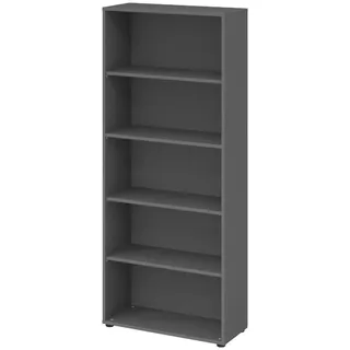 bümö basic Aktenregal 80 x 30 x 5 cm braun