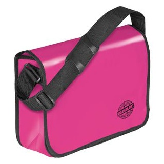 Veloflex Umhängetasche 7000371, Velocolor, Damen, LKW-Plane, 37,5 x 31,5 x 11cm, pink