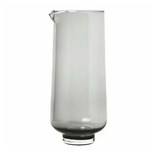 blomus Wasserkaraffe FLOW 1,1 L grau