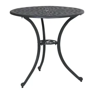 Brafab Arras Cafe-Tisch Antrazit Durchm. 70 H67 cm