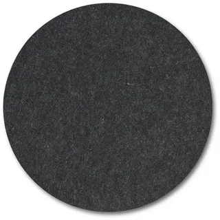 Zeller 27047 Platzset, Filz, anthrazit, ca. Ø 38 cm