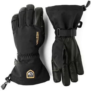Hestra Army Leather Gore-Tex 5 finger black/black (100100) 7
