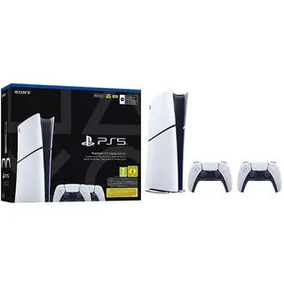 Sony PlayStation 5 Digital Edition 825 GB + 2. DualSense Wireless-Controller