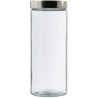 Vorratsdose XL Glas mit Deckel 2,2 Liter Aufbwahrungsglas Vorratsglas