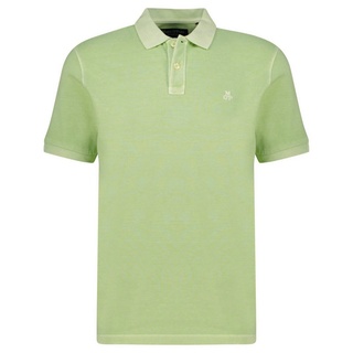 Marc O'Polo Poloshirt Herren Poloshirt Regular Fit Kurzarm (1-tlg) grün L