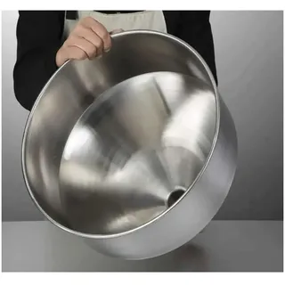 NETFEN Trichter, Edelstahl 304, for Eindicken Von Getreide, Lebensmitteln, Industriellen Raffinationsmaschinen, Trichter, 30 cm Durchmesser, Fassungsvermögen: 10 Liter, Silber (Size : C)