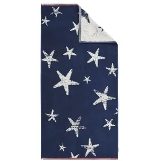 dyckhoff 2er-Set Handtuch »Maritim Starfish« 50x100 cm blau