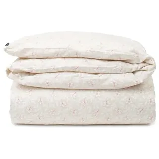 Lexington Bettdeckenbezug Blume in Beige | Pink | Gr.: onesize