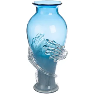 GILDE GLAS art Wave 50 cm Blau