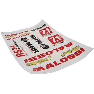 Aufkleberset MALOSSI DIN A3