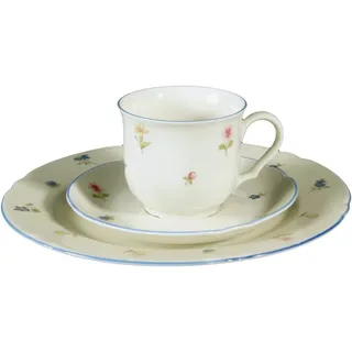 SELTMANN WEIDEN Marieluise Streublume Kaffeegedeck 3-tlg. bunt