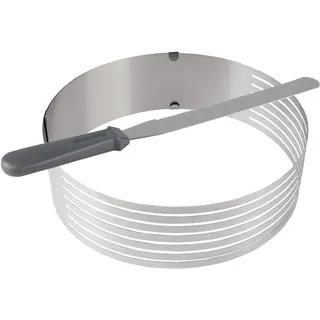 ERNESTO® Tortenbodenheber/ Kuchenschneidhilfe inkl. Messer