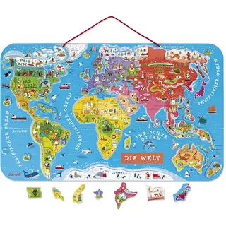 Janod Puzzle Weltkarte (J05490)