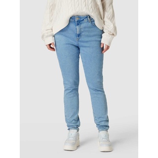 PLUS SIZE Jeans mit 5-Pocket-Design Modell 'MELANY', Jeansblau, 44/32