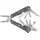 Multitool 17 Funktionen grau/silber
