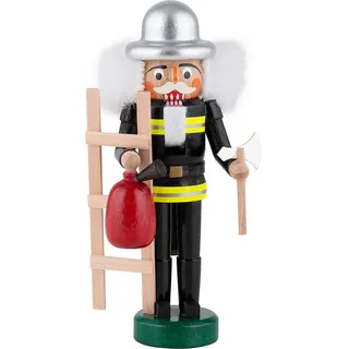 Großhandel Dregeno Nussknacker Feuerwehrmann 13,5 cm Holz