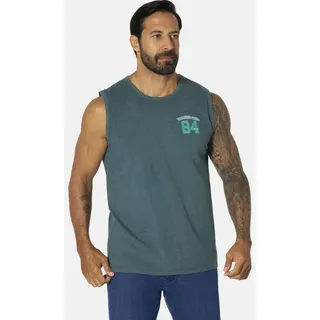 Jan Vanderstorm Muskelshirt PORO gerader Schnitt (2er-Pack) blau 6XL (76/78)