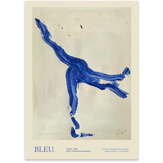 The Poster Club - Bleu von Lucrecia Rey Caro, 50 x 70 cm