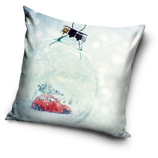 Carbotex Dekokissen Weihnachtskissen Xmas Kissen Dekokissen 40x40 cm