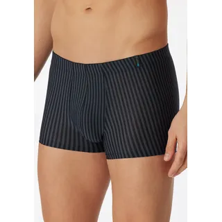 SCHIESSER Long Life Softness blue-black striped shorts L