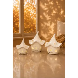 Tiziano Lichthaus Bobelli 12cm LED cremeweiß