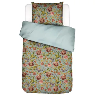 Essenza Roselina Floral Grün/Blau 155 x 220 cm + 80 x 80 cm