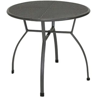 Greemotion Toulouse Gartentisch Ø 80 x 74 cm Eisengrau