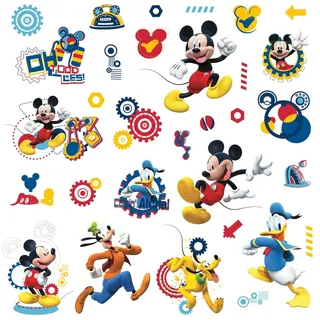 RoomMates RMK2555SCS RM - Disney Micky Maus Wandtattoo, PVC, Bunt, 29 x 13 x 2.5 cm