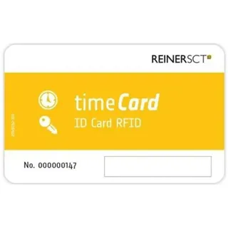 Reiner SCT timeCard Premium Chipkarte 10 DES
