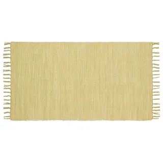Fleckerlteppich Julia 2 Sandfarben ca. 70x130cm