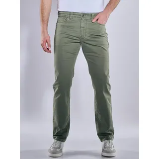 engbers Herren 5-Pocket-Hose regular grün uni - 50