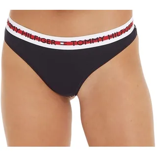 Tommy Hilfiger Thong Stringtangas Damen, Blau (Desert Sky), XS - XS