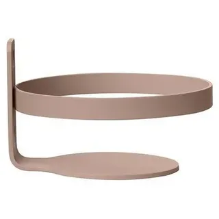 blomus Wandhalterung -SONO- Aufhängung: Halterung für Seifenspender und Zahnputzbecher, (bis 0 Zoll, Edelstahl, Hochwertig, Modernes Design, Einfache Montage, Vielseitig) rosa