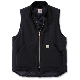 Carhartt Duck Arctic Quilt Lined Weste, schwarz, Größe L