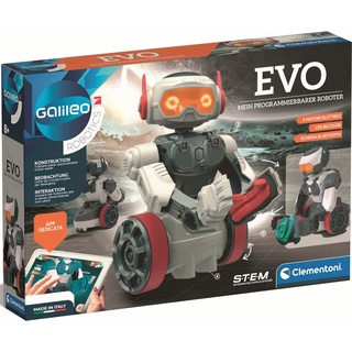 Clementoni® Modellbausatz Galileo, EVO - Mein programmierbarer Roboter, Made in Europe bunt