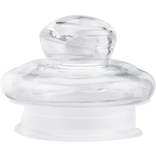 Relaxdays Vorratsglas rund 700 ml 6 St.