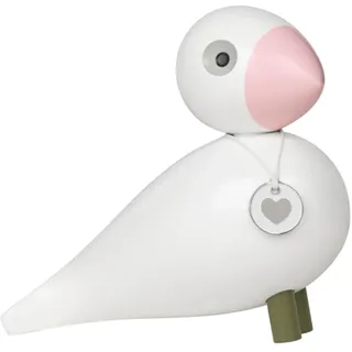 Kay Bojesen Denmark Kay Bojesen Singvogel Love Charity, weiß / rosa