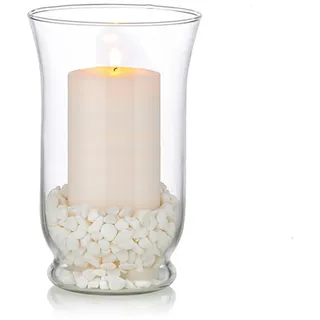 Kerzenhalter Glas Kerzenständer Stumpenkerzen Modern: 1 St Windlichter Glas Für Kerzen Teelichtgläser Pampasgras Vasen Hochzeit Tisch Wohnzimmer Weihnachten Taufe Deko