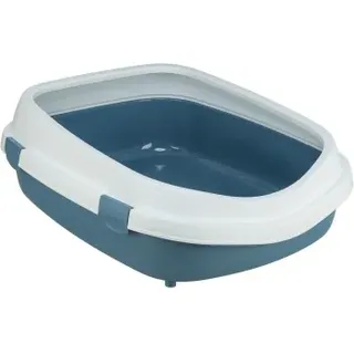 Trixie Katzentoilette Primo XXL Blau/Weiß