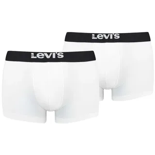 Levi's Solid Basic Trunk Weiß XL 2er Pack
