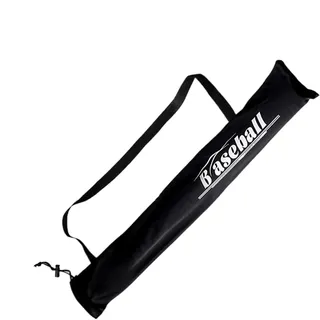 Baseballschläger-Tasche für Reisen, Baseballschläger-Aufbewahrungstasche,Faltbare tragbare Organizer-Tasche |Schwarze Tragetasche mit Riemen, verdickte Umhängetasche für Anfänger, Baseballspieler