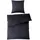Mako-Satin anthrazit 155 x 220 cm + 80 x 80 cm