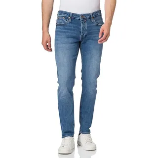 Mavi Herren Yves Jeans Hose Slim Skinny Leg Mid 90's Ultra Move Blau,W29 L34 *M0