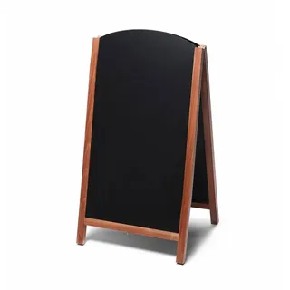 Showdown Displays Kundenstopper Kreidetafel Fast Switch 68 x 120 cm 1 St. Hell/Braun