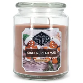Candle BROTHERS Gingerbread Man Duftkerze 510 g braun